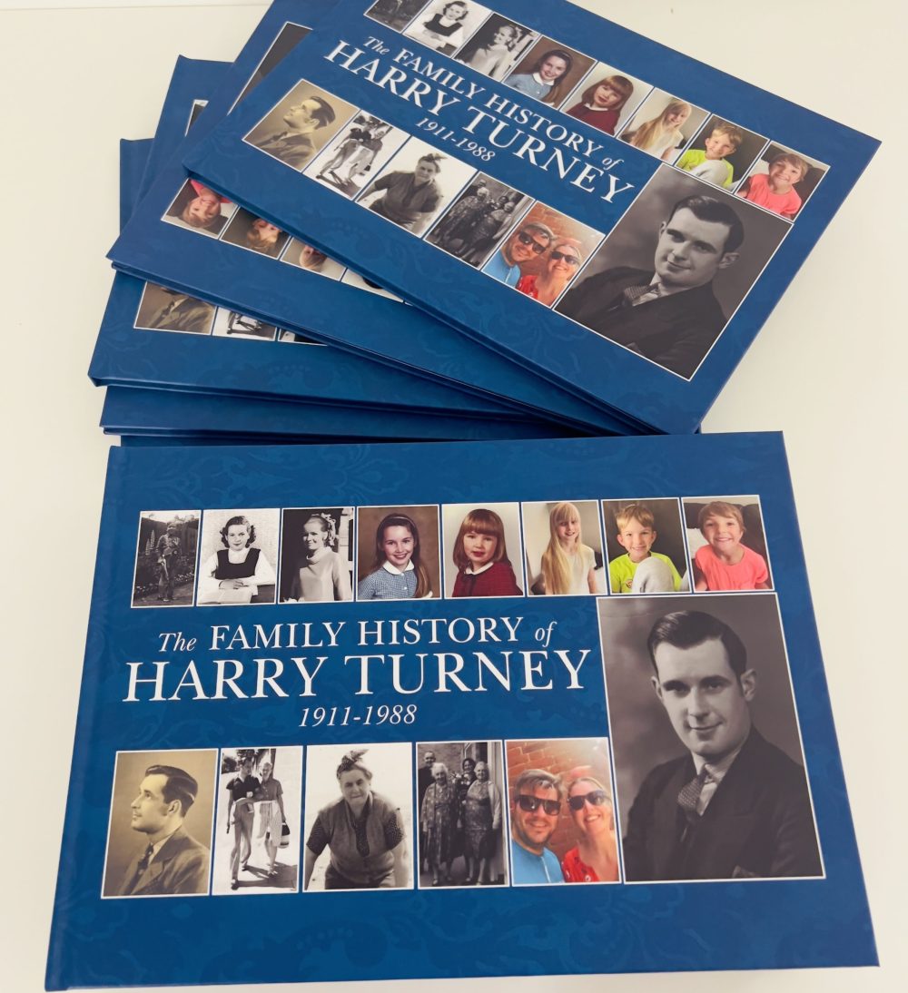Bespoke family history book