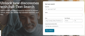 Family Search Full Text Search