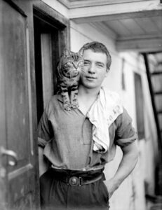 Mrs Chippy, the ship's cat who sailed on Shackleton's Endurance expedition in 1914, one of the most famous animals in maritime history